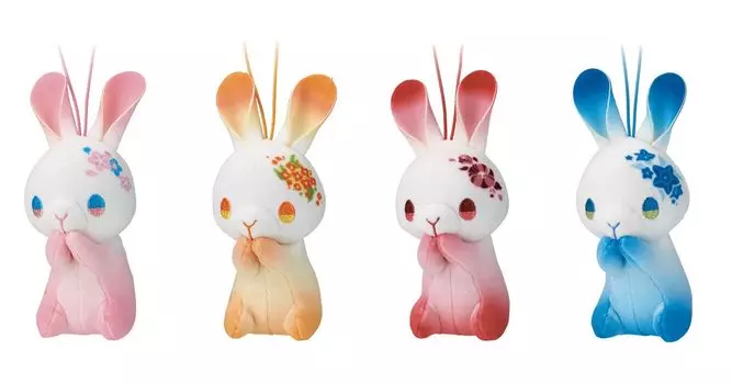 Плюшевый талисман Ханато, 4 типа игрушки-капсулы Gacha Gacha [набор] (Полный Полный)]