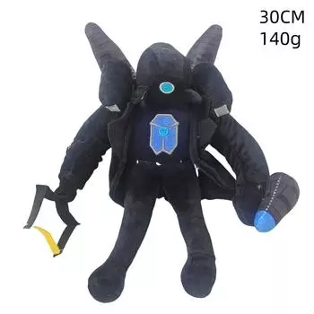 Плюшевый унитаз Skibidi Плюшевая кукла-туалет Skibidi Забавная мягкая игрушка для аниме-игры Плюшевая фигурка Игрушки в подарок фанатам