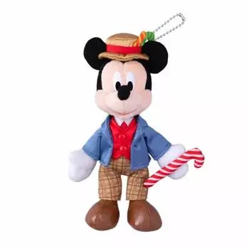 Плюшевый значок Микки Мауса в честь 36-й годовщины Всемирного базара Disney Goods, сувенир для Tokyo Disney [Ограниченный курорт]