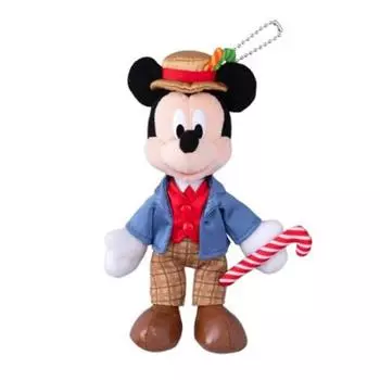 Плюшевый значок Микки Мауса в честь 36-й годовщины Всемирного базара Disney Goods, сувенир для Tokyo Disney [Ограниченный курорт]