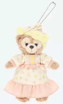 Плюшевый значок Шелли Мэй Даффи Друзья Приглашение на водопады Tokyo Disney Resort Ограниченный тираж Сувенирный подарок и