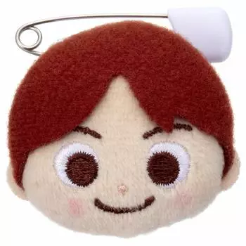 Плюшевый значок TinyTAN SUGA Высота примерно 5 см.