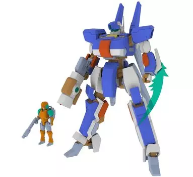 PM Office A 5-дюймовый механизм Wolf Fang Kuga 2001 TYPE02 Tenrai масштабная пластиковая модель PP217 (ТЭНРАЙ) 1/35 с цветовой кодировкой (робот)