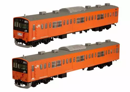 PM Office A JR East 201 Series DC Train Chuo Line Kuha 200 Display Model Unpainted Assembly Plastic Kit PP072 1/80 201/Kuha