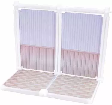 PM Office A MODELING SUPPLY Series Пластиковые аксессуары Stack Studio Белый немасштабный дисплейный комплект MS033 07