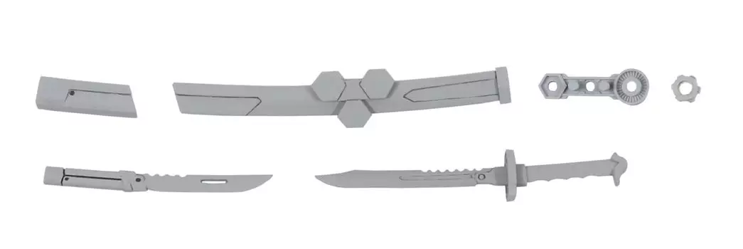 PM Office A Non Scale Plastic Model Plastic Act Option Series Kodachi Nisword 01