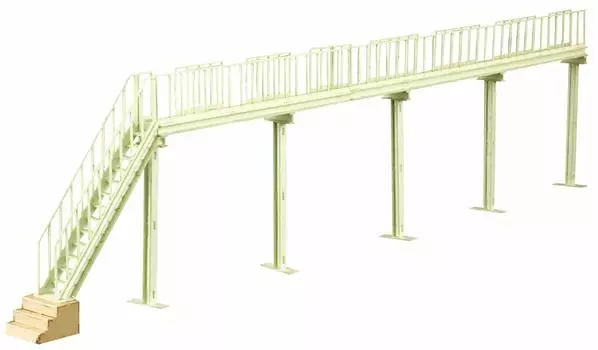 PM Office A Pantograph Inspection Stand MS038 Diorama Supplies Unassembled Paper Kit 1/80