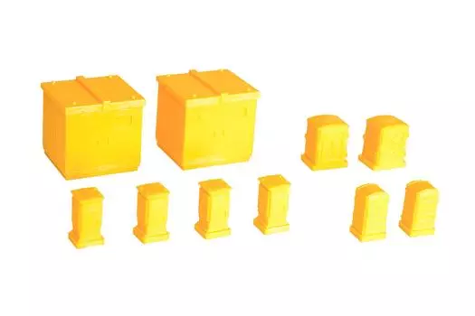 PM Office A PLUM Pop Different World Series Relay Yellow Plastic Kit MS084 1/80 Box/Cubicle