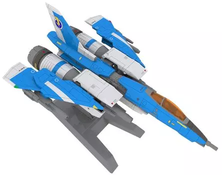 PM Office A Raiden II Raiden 2P COLOR Total length 180mm scale plastic model PP221 Mk-II approx. 1/100 (Airplane)