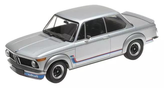 PMA BMW 2002 Turbo 1973 Silver Готовый продукт 1/18