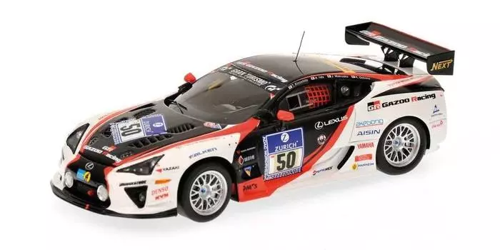 PMA Lexus LFA 24h Nurburgring 2010 KINOSHITA IIDA WAKISAKA OSHIMA Finished product 1/43