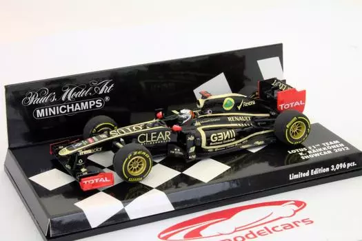 PMA Lotus Renault F1 Show Car 2012 Raikkonen Завершенный продукт 1/43 K. чёрный