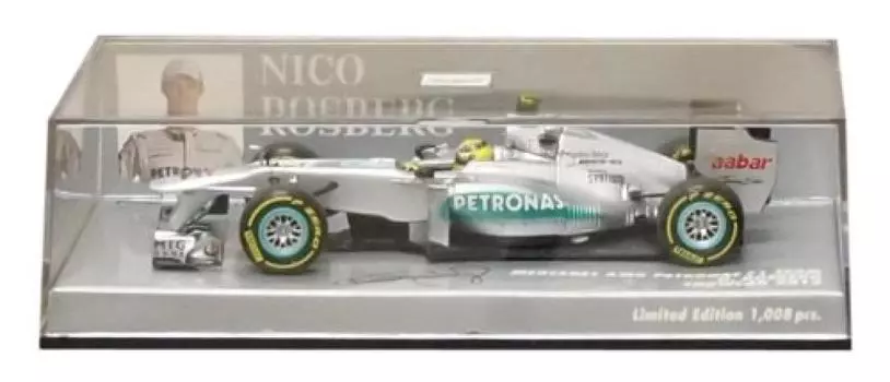 PMA Mercedes AMG F1 Team 2012 Show Car Rosberg Complete Product 1/43 N.