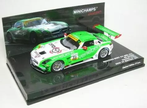 PMA SLS AMG GT3 MS Racing No22 ADAC GT Masters 2011 Завершенный продукт 1/43 Mercedes-Benz