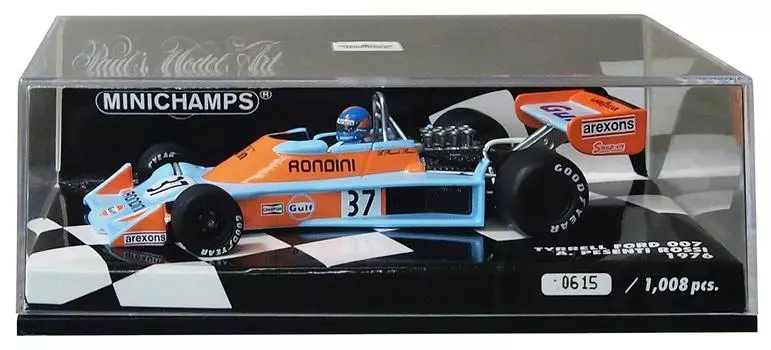PMA Tyrrell Ford 007 1976 Готовое изделие 1/43 #37