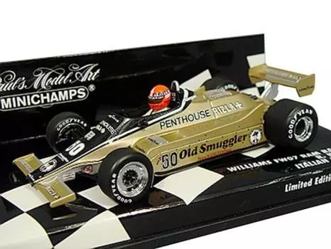 PMA Williams FW07 Penthouse 1980 Italian GP Keegan Завершенный продукт 1/43 #50 R.