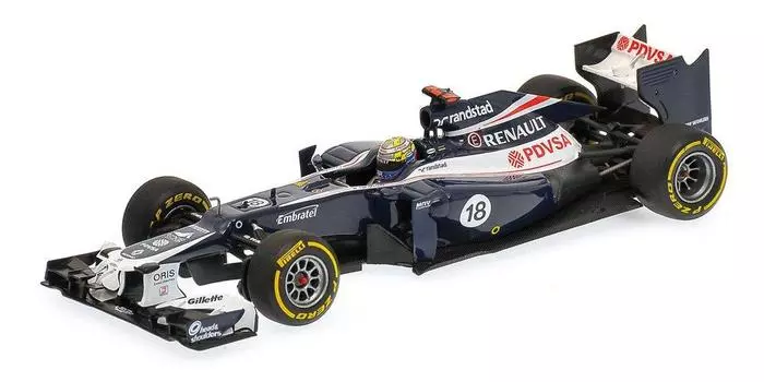 PMA Williams Renault FW34 Завершенный продукт 1/43 2012#18