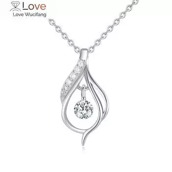 Pn10 Серебряные ожерелья с луной и звездами для женщин, девушек, банкетный свадебный воротник, серебряные ювелирные изделия 45cm