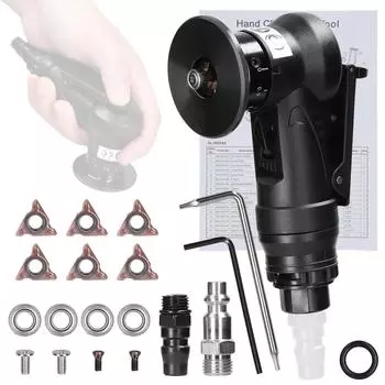 Пневматическая машина для снятия фасок, плотник, инструмент для снятия фаски, портативная ручная шлифовальная машина, металл, дерево, акрил чёрный