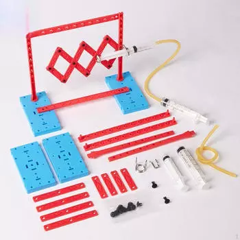 Пневматическая телескопическая дверь DIY Kit для детей Интересная наука для детей