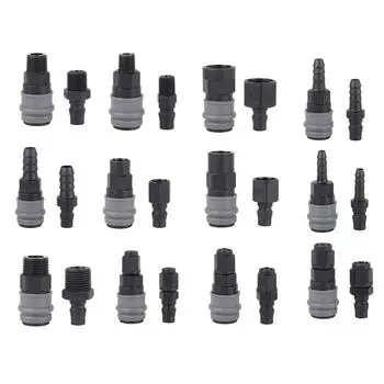 Пневматические фитинги со встроенным самоуплотняющимся клапаном для снижения шума SH+PH (20)