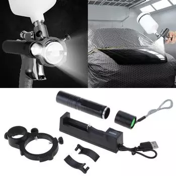 Пневматические краскопульты Освещение Аэрограф Универсальный регулируемый свет Прожекторы Заполняющая лампа Инструмент для ремонта автомобилей