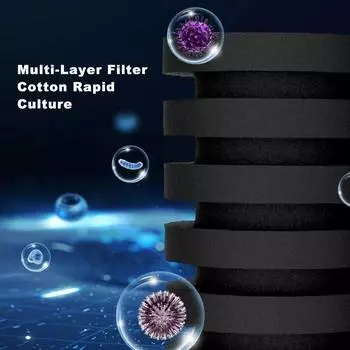 Пневматический фильтр для аквариума, небольшой аквариум, мини-всасывающий туалет, травяной бак, биохимический противогазовый подъемник Style 1