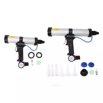 Пневматический инструмент для герметизации, компактный пневматический картридж-аппликатор из алюминиевого сплава для украшения дома 310ml