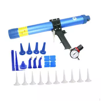 Пневматический инструмент для склеивания стекла, ремонт 600 мл, удобный высокопроизводительный простой в использовании герметик