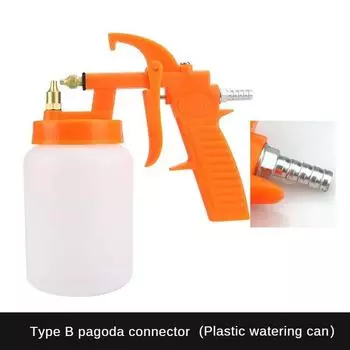 Пневматический краскопульт для латексной краски, автомобильный, мебельный, ремонтный пистолет для верхнего покрытия, распылитель из нержавеющей стали с высокой степенью распыления Type A