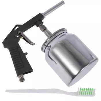 Пневматический краскопульт Премиум-автомобильный краскопульт с алюминиевым баком 750 куб. см и кистью Прецизионный краскопульт