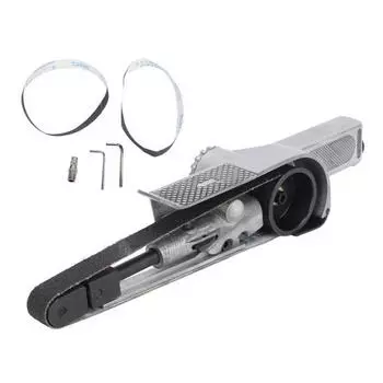 Пневматический ленточно-шлифовальный станок с регулируемой скоростью, гладким углом шлифования, пневматический инструмент для мебельной деревообрабатывающей промышленности