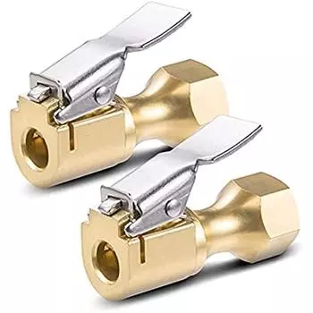 Пневматический патрон Прочный и удобный в использовании Поворотный шинный патрон Пневматический патрон с зажимом Сверхмощный закрытый фиксатор потока на шинном патроне с зажимом для компрессоров манометра 8x6x2cm