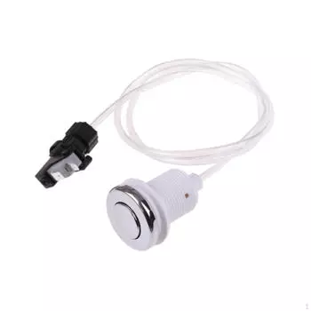 Пневматический переключатель с самоблокирующейся кнопкой подачи воздуха для включения/выключения измельчителя отходов