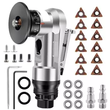 Пневматический пистолет для снятия фаски, инструмент для снятия фаски, 30000 об/мин, пневматическая мини-шлифовальная машина для снятия заусенцев, снятия фаски, обрезки кромок для ремонта металла