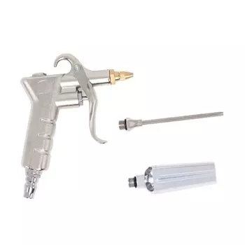 Пневматический пистолет Ligefoy Air Duster, пневматический пистолет, регулировка расхода воздуха, 130-миллиметровая длинная насадка, набор из 3 шт.