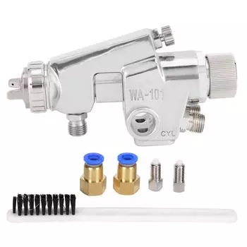 Пневматический распылитель с высокой степенью распыления цинковый сплав автоматический краскораспылитель комплект окрасочная машина