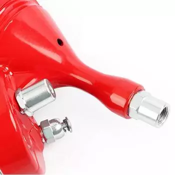 Пневматический распылитель смазки с армированным гибким шлангом, комплект для распыления смазки в тяжелых условиях для промышленного применения в автомобильной промышленности