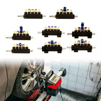 Пневматическое управление, пятиходовые ножные педальные клапаны для цилиндров станка для замены шин, управляющие клапаны, переключатели, запасные части 8