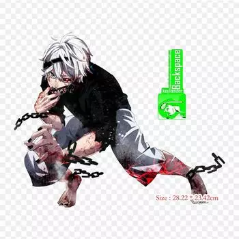 PNG Токийский гуль Кен Канеки Токийский гуль железные нашивки для одежды, наклейки с аппликацией на одежду, термочувствительная нашивка на заказ