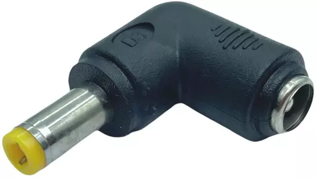 по DC преобразователь диаметр диаметр внешний диаметр диаметр [Сделано COMON] L-типа (внешний 5,5/внутренний 2,1/женский 5,5/внутренний 2,5/мужской)