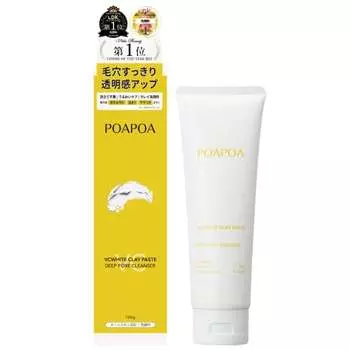 POAPOA VC Белая глиняная паста для умывания лица 120 г