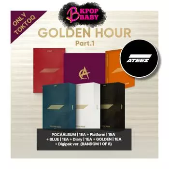 (POB) ATEEZ [GOLDEN HOUR Part.1] TOKTOQ SET VER