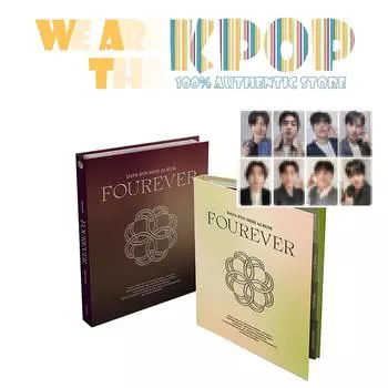 (+Поб Фотокарта) 8-й мини-альбом Day6 [Fourever] #Brown ver.