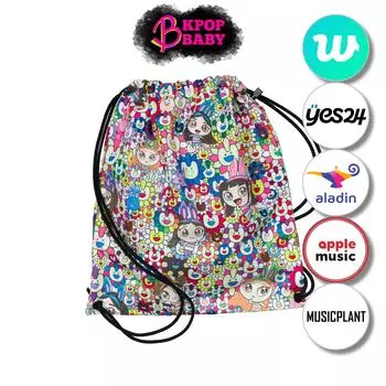 (POB) НовыеДжинсы (Сумка на шнурке вер.) [Сверхъестественное] Нью-Джерси X МУРАКАМИ