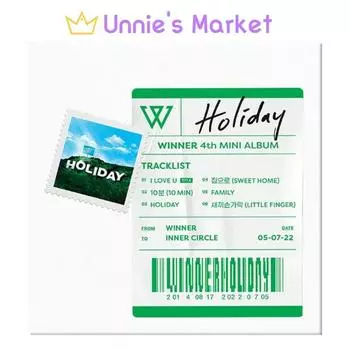 ПОБЕДИТЕЛЬ 4-го МИНИ-АЛЬБОМА [ПРАЗДНИК] (КиТ вер.) + Бесплатный подарок KiT ver.