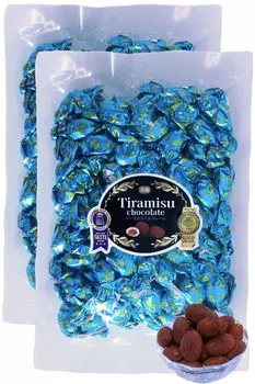 Победитель в номинации «17 последовательных наград Saiwa Shoten Tiramisu Chocolate», отечественный шоколад Pureale Tiramisu Chocolate Commercial Chocolate 500 г
