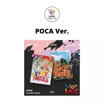 POCAALBUM Ver EVNNE 4-й мини-альбом HOT MESS No POB Random