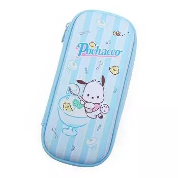 Pochaco Lulu Широкий пенал из ЭВА, персонаж Sanrio для детей начальной школы, 1 шт., синий