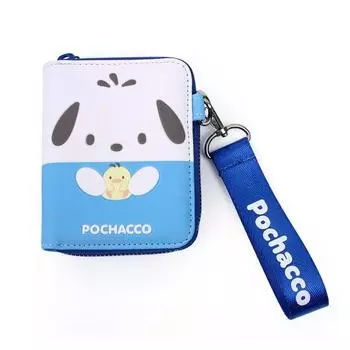 Pochaco милый вешалка на запястье, съемный кошелек на молнии